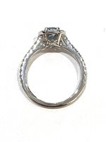 Anello X-Diamond Donna Fancy in Oro bianco Diamante Lab Grown 0.50 Ct LXDACT008DILBL50 - LXDACT008DILBL50